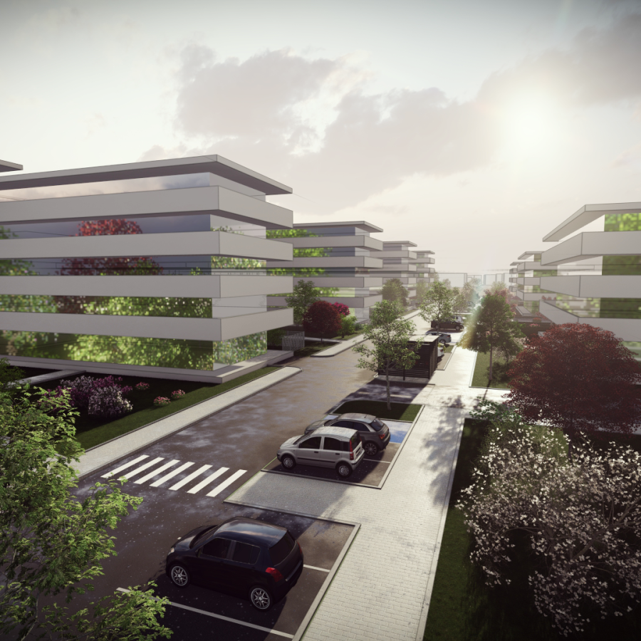 Bloki na osiedlu “Bagnówka”